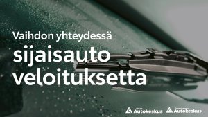 Ehjä ja kirkas tuulilasi on iso liikenneturvallisuutta!